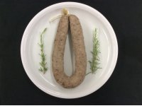 botifarra blanca 1 unitat per safata de 0,300-0,320 kg.