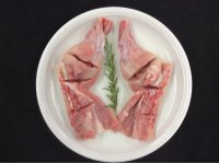 2 quarts cuixa conill - marcant els talls de 0.400-0'420 kg.