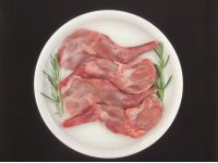 espatlletes conill - 4 unitats per safata (370 grs)