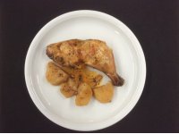 cuixa de pollastre de l�era amb pebre vermell pican