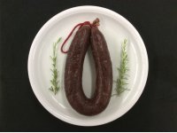 botifarra negra am ceba 1 unitat per safata de 0,400-0,450 kg.